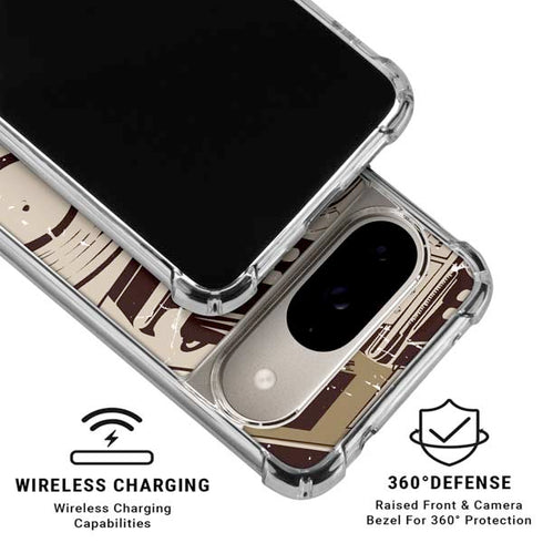DJ Spinning Google Pixel 10 Clear Case
